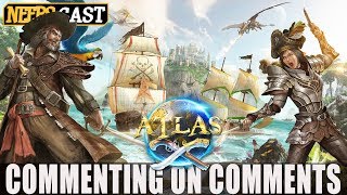 WERE NOT READY Atlas Pirate Survival  Commenting on Comments [upl. by Akemot164]