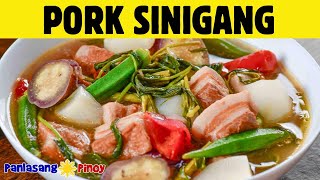 Pork Sinigang Recipe  Traditional Sinigang na Baboy Using Fresh Tamarind [upl. by Karyn]