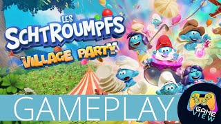 Les Schtroumpfs  Village Party  Gameplay [upl. by Alyam]