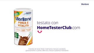 Meritene Strength and Vitality featured by Home Tester Club Italy  video 2 [upl. by Narba]