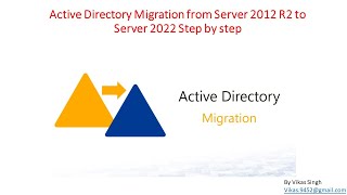 Active Directory Migration from Server 2012 R2 to Server 2022 Step by step [upl. by Sneed]