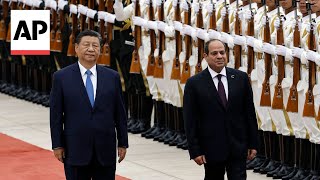 China’s President Xi Jinping meets with Egyptian president [upl. by Hank463]