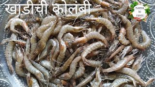 खाडीची कोलंबीचे कालवण  PRAWNS CURRY  कोळंबीचा रस्सा  Namu ki rasoi [upl. by Nairdad]