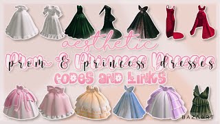 Prom and Princess Dresses Codes and Links  Roblox Bloxburg Berry Avenue [upl. by Ayenet]