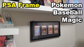 Graded Card Framed Display Pokemon PSA BGS [upl. by Lotta]