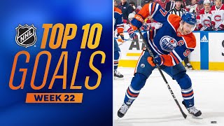 Top 10 Goals from Week 22 202324 NHL Season [upl. by Agnew]