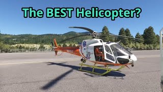 I Flew the H125 Helicopter in MSFS AWESOME [upl. by Ajiram]