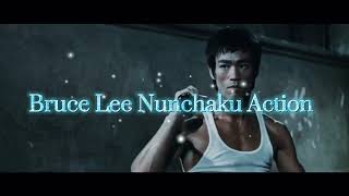 ブルースリー ヌンチャク アクション  bruce lee nunchaku action [upl. by Chura]