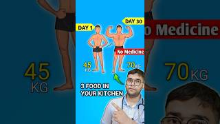 Gain weight With Diet shortsviral diet healthtips [upl. by Lleira781]