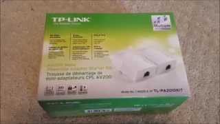 TPLink AV200 Nano Powerline Adapter Review [upl. by Landri]