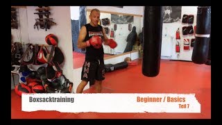 BOXSACK TRAINING BEGINNER TEIL 7 mit Guido Wedekind [upl. by Zondra357]