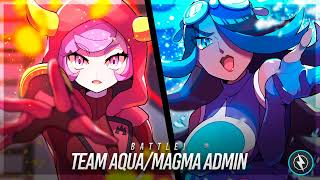 Battle Team AquaMagma Admin Remix ► Pokémon Ruby Sapphire amp Emerald [upl. by Chan]