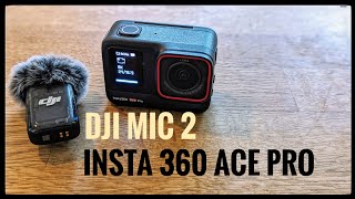 Insta 360 Ace Pro mit DJI MIC 2 verbinden [upl. by Harragan]