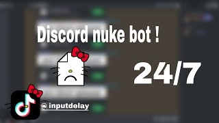 Discord nuke bot  1K  PINGS  247 [upl. by Purse964]