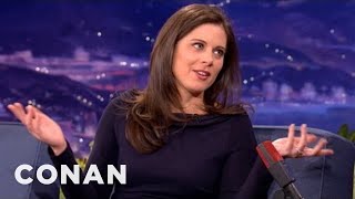 Erin Burnett Interview Part 2 102312  CONAN on TBS [upl. by Liddy]