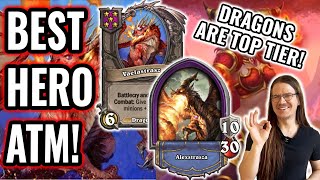 Vaelastrasz and Alexstrasza S tier combo  Hearthstone Battlegrounds duos [upl. by Nanete]