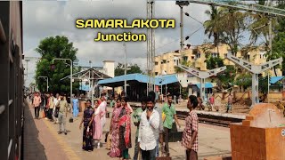 SAMARLAKOTA SAMALKOT Junction Railway Station  SLO  Kakinada District Andhra Pradesh INDIA [upl. by Kevin]