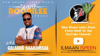 GALAANA GAAROMSAA  DAMMA ROOBILEE  New Oromo Lyrics Music Video Ilmaan Ispeen [upl. by Fantasia366]