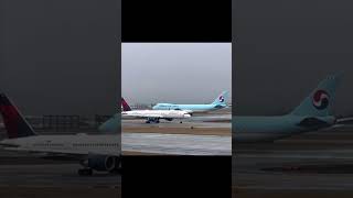 Korean Air Cargo 7478F Takeoff From ATLKATL [upl. by Heyman]