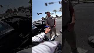 Biker Gets Pulled Over r1dealong [upl. by Assilat724]