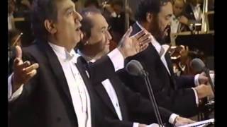 O Sole Mio  Carreras  Domingo  Pavarotti  Los Angeles 1994 Emozionare Scherzando [upl. by Mufinella]