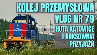 VLOG 79 Kolej Przemysłowa Huta Katowice i Koksownia Przyjaźń [upl. by Xineohp]