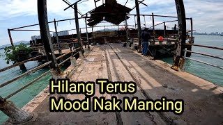 Mancing di Jeti LamaPulau Jerejak  Haww teruihh [upl. by Aleris147]