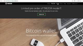 How to Transfer bitcoin from Trezor wallet to Coinbase [upl. by Retsim]