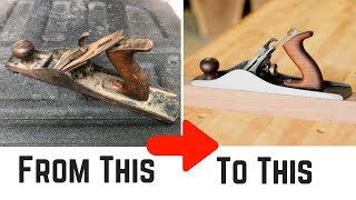 Hand Plane Restoration  How To [upl. by Maxentia505]