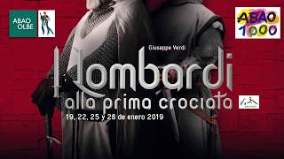 TRAILER I Lombardi alla prima crociata ABAOOLBE enero 2019 [upl. by Yren]