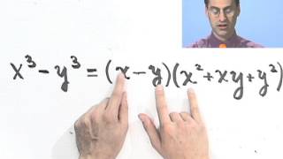 Factoring Sums and Differences of Cubes Part 1 [upl. by Bostow]