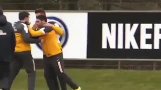 Arnautovic VS Sokratis Papastathopoulos fight [upl. by Mowbray]