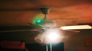 Hampton Bay Glendale Ceiling fan in slow motion Quality [upl. by Fenn]