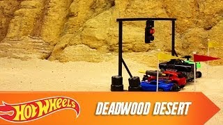 Custom Motors Cup Race 2 Deadwood Desert  HotWheels [upl. by Wieche]