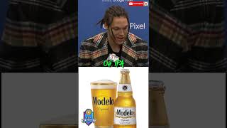 Aaron Gordon “Mi 🍻 favorita Me gusta la cerveza Modelo” nbaplayoffs shorts modelo nuggets [upl. by Opiuuk]