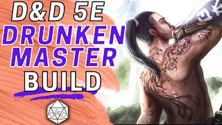 Drunken Master Monk Is Better Than You Think  DampD 5e Character Build [upl. by Irmine]