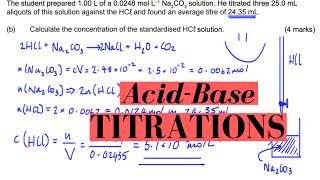 Setting up and Performing a Titration [upl. by Jere]