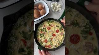 Frittata  the Easiest Breakfast [upl. by Elleira]