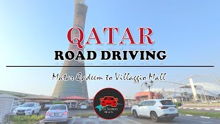 Qatar  Driving Tour from Matar Qadeem Doha to Villaggio Mall  Sunset Drive [upl. by Feune950]