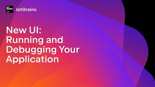 Running and Debugging Your Application in the New UI [upl. by Naniac]