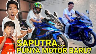 ARIK KAGET SAPUTRA PUNYA MOTOR BARU😱  Mikael TubeHD [upl. by Seuqirdor]