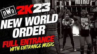 WWE 2K23 NWO ENTRANCE  WWE2K23 NEW WORLD ORDER FULL ENTRANCE [upl. by Fitzpatrick613]