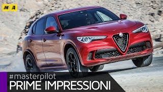 Alfa Romeo Stelvio Quadrifoglio  E un DIAVOLO  Primo test ENGLISH SUB [upl. by Drageruaeb]