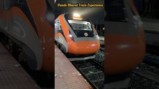 First time in Vande Bharat Express vandebharatexpress youtubeshorts [upl. by Suellen]