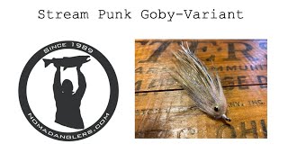 Stream Punk Goby Fly Tying Tutorial [upl. by Amalbena]