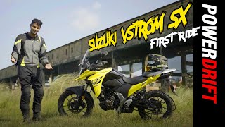 2022 Suzuki VStrom SX  Should you buy this ADV  First Ride Review  PowerDrift  4K [upl. by Nats]