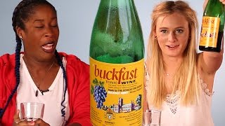 English People Try Buckfast For The First Time [upl. by Hamo]