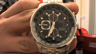 Citizen Red Arrows Chronograph Watch  Unboxing amp Review [upl. by Stamata]