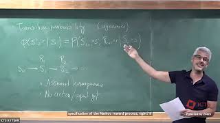 A short course on reinforcement learning Lecture 2 by Hugo Touchette [upl. by Drawyah]