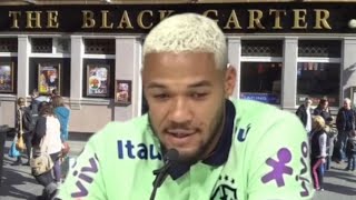 EXCLUSIVE Joelinton CONFIRMS new contract with Newcastle United ✍️ [upl. by Euqirrne]